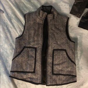 Herringbone vest